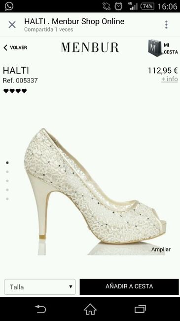 Los zapatos de todas las novias! - 1