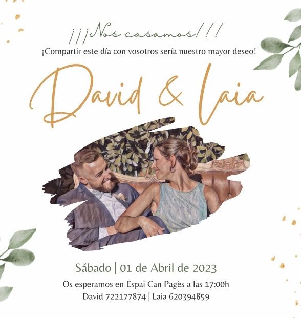 Tarjeta invitación 1
