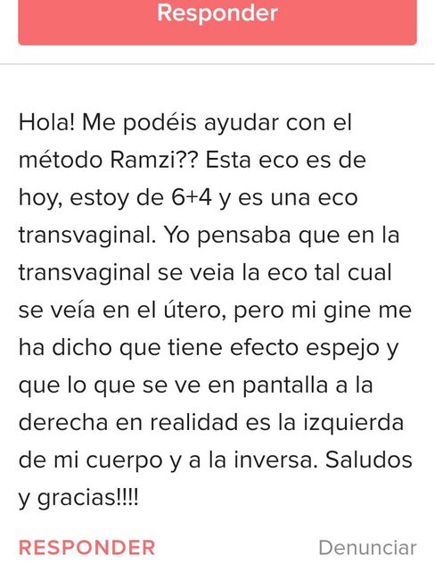 Ayuda con método ramzi: niño o niña? 6