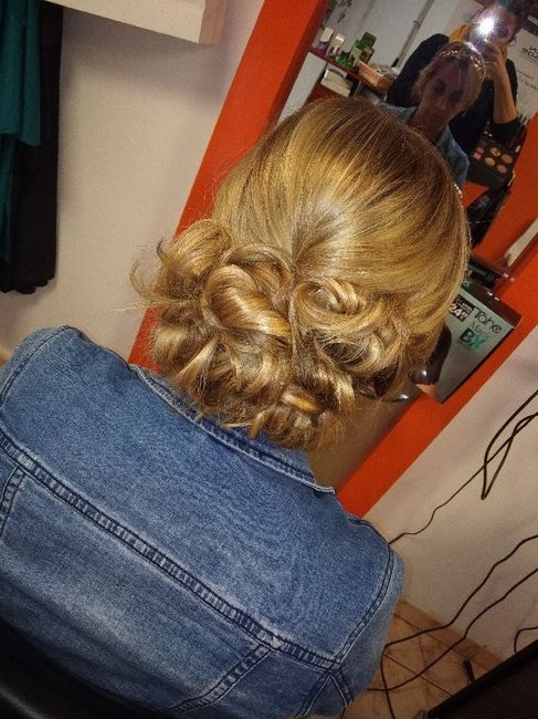 Prueba de peinado 😍😍😍 3