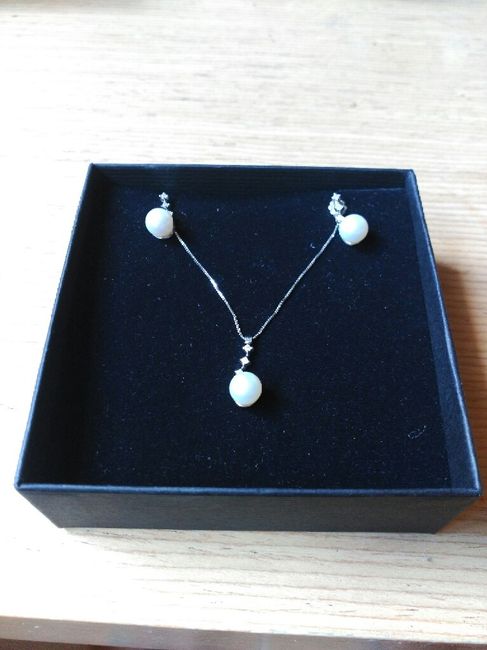 Pendientes de novia - 1