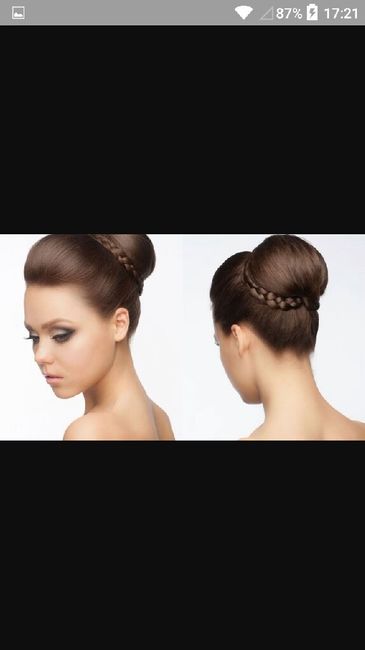 Que peinado me pega con el vestido? me gustaria ver fotos de moños con trenzas - 2