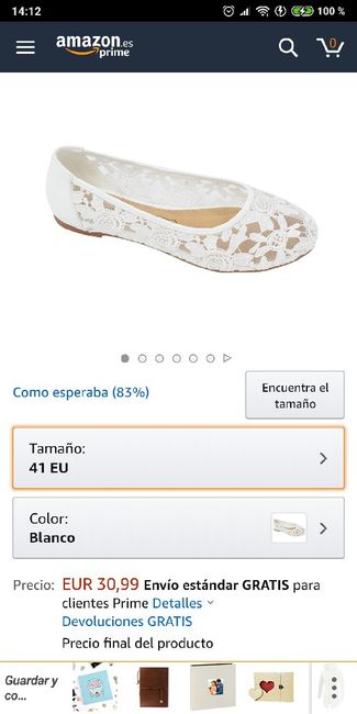 Manoletinas con encaje - 1