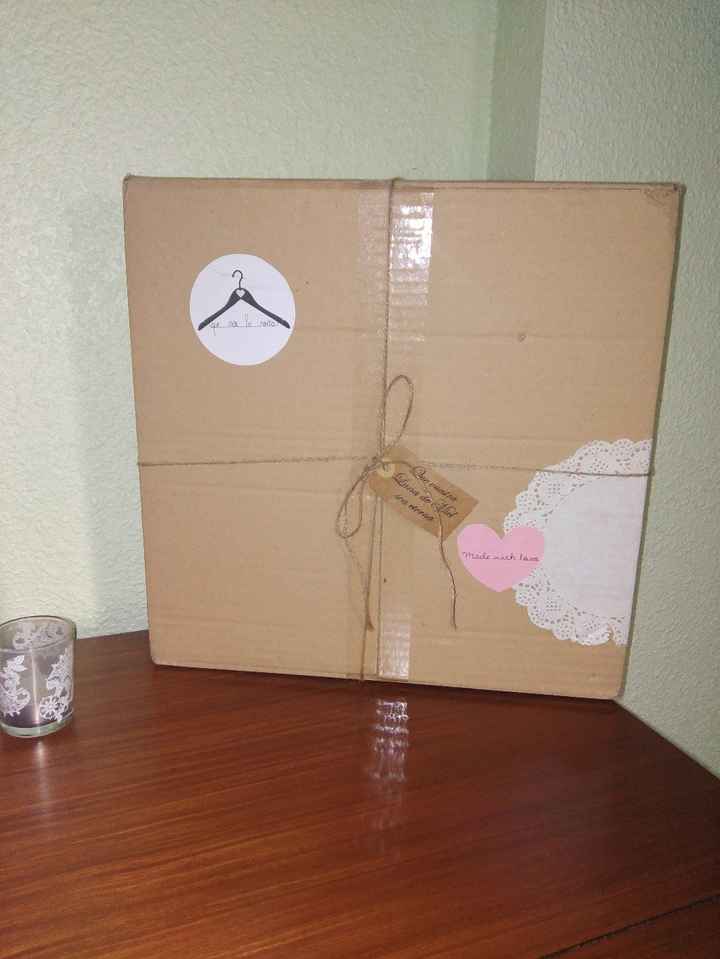 Caja perchas