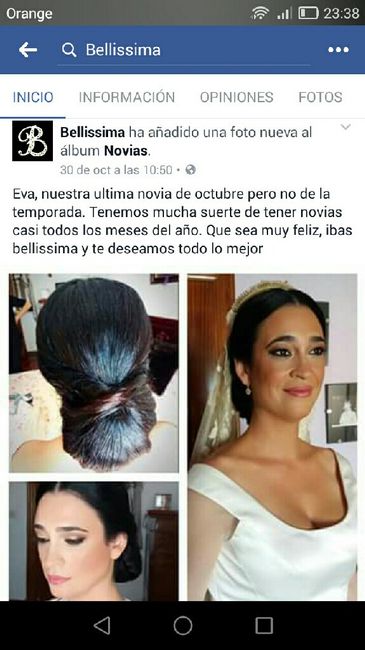 Estos fueron mi maquillaje y peinado - 2