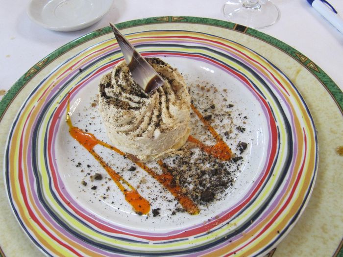 Prueba menú salón Viher - postre