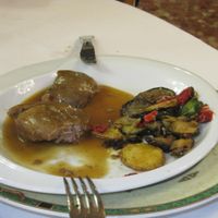 Prueba menú Salón Viher - Carrillada Ibérica