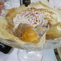 Prueba menú salón Viher - postre