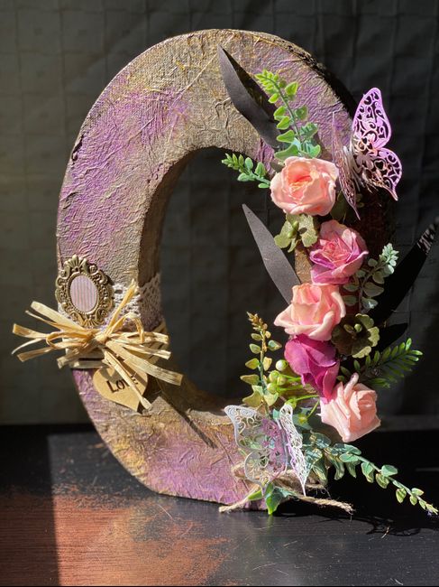 Letras boda terminadas 2