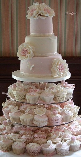 Tarta tipo cupcakes