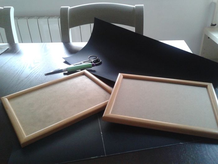 Pizarras baratas  DIY