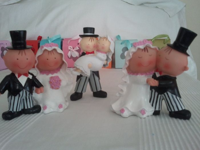 Las 3 parejas de novios que voy a regalar