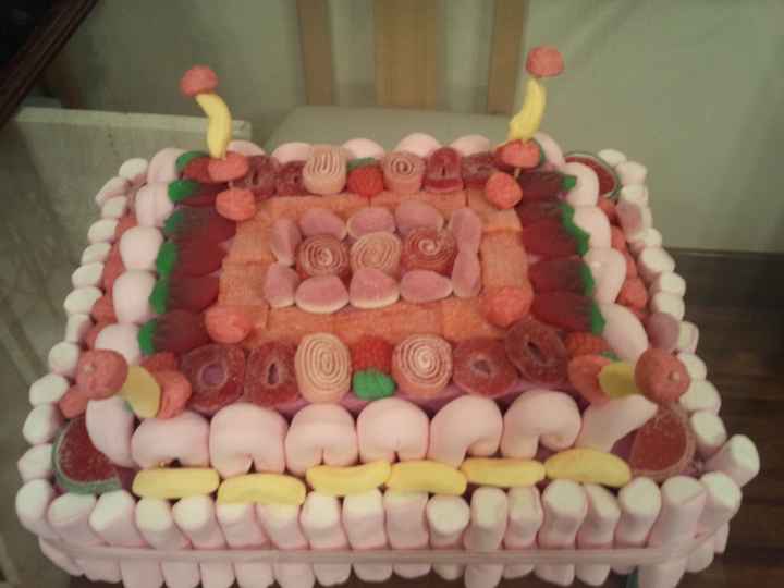 Tarta de chuches