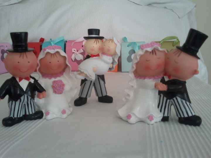 Las 3 parejas de novios que voy a regalar