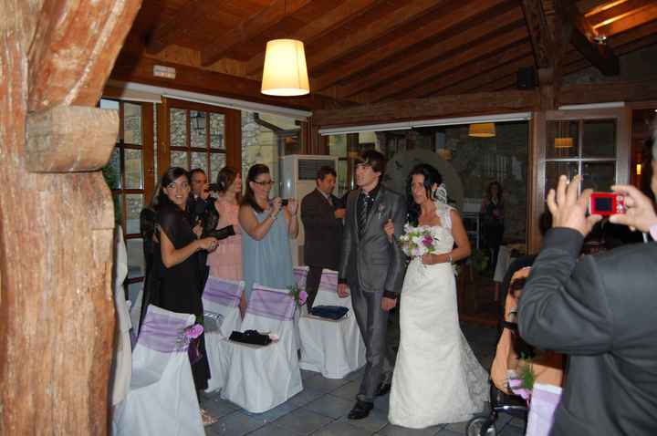 Entrada Novia y padrino