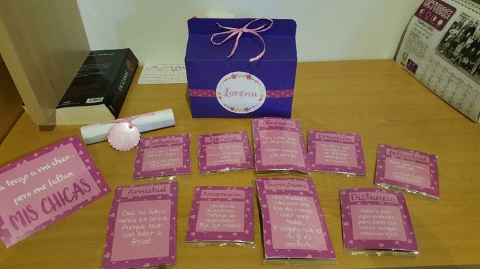 Cajitas damas de honor!!! - 2