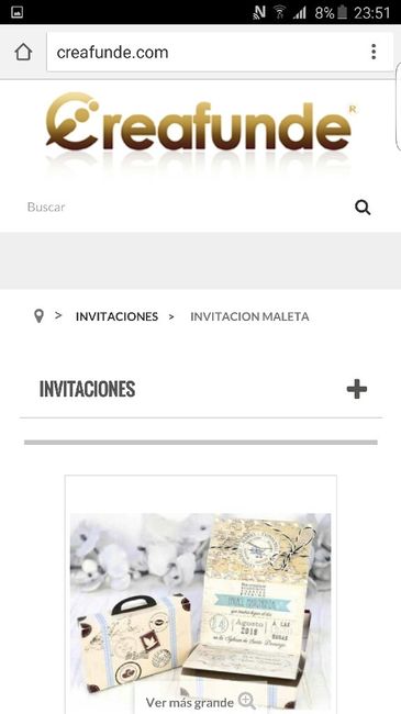 Invitaciones temática viajes. - 2