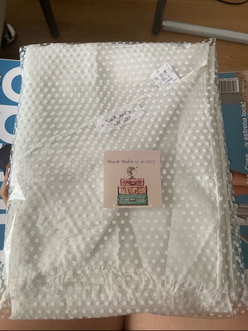 Tengo los detalles/regalos de mis invitados 2