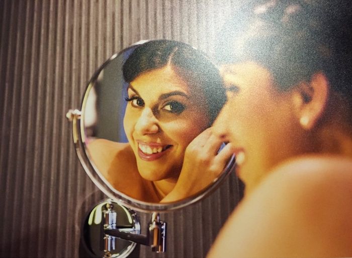 Prueba de vestido sin maquillaje ni peluquería - 2