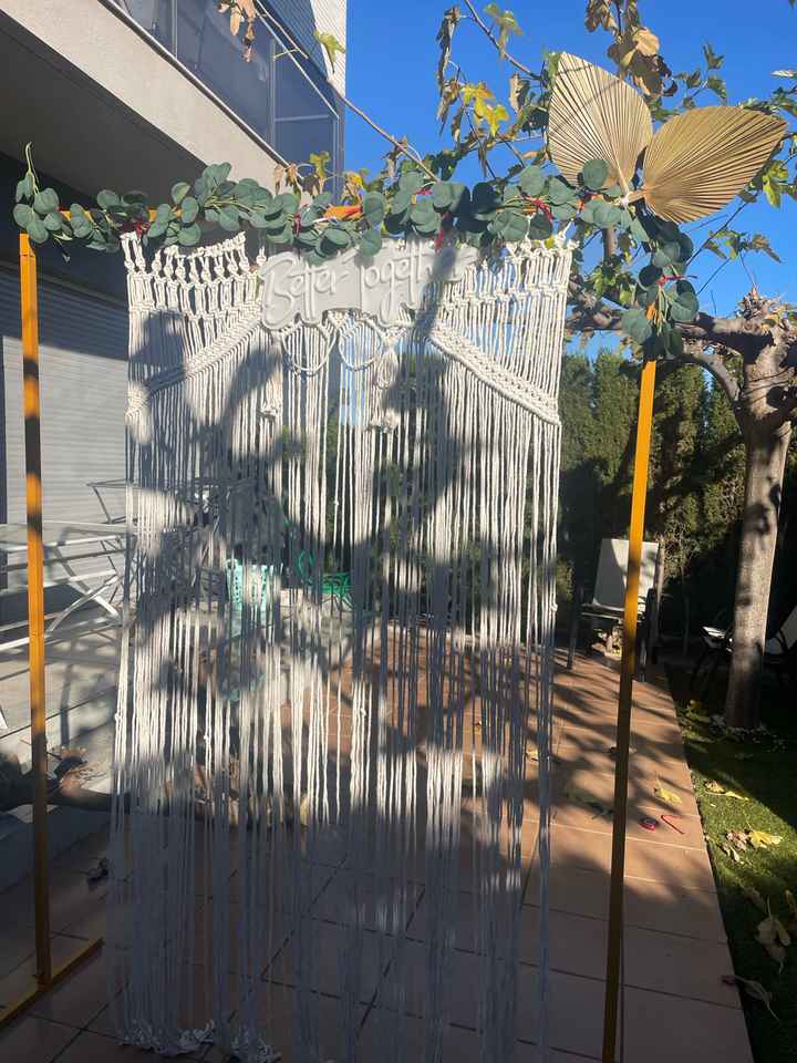 Mi arco en proceso - 3