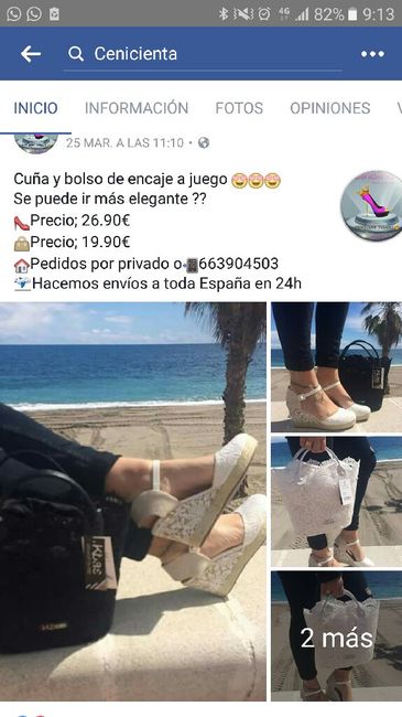 Que alpargata de novia te gusta mas? - 1