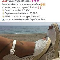 Que alpargata de novia te gusta mas? - 2