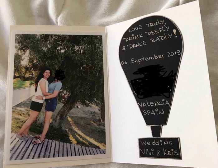 Invitación de boda original - 3