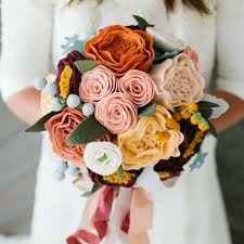 Ramo de flores fieltro - 3