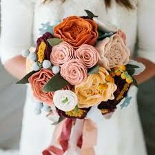 Ramo de flores fieltro - 3