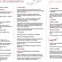 Calendario Boda