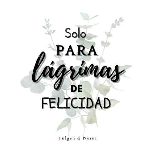 Lagrimas de felicidad - 1