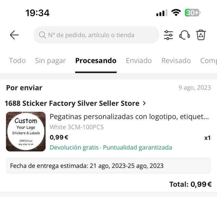 Lagrimas de felicidad - 1