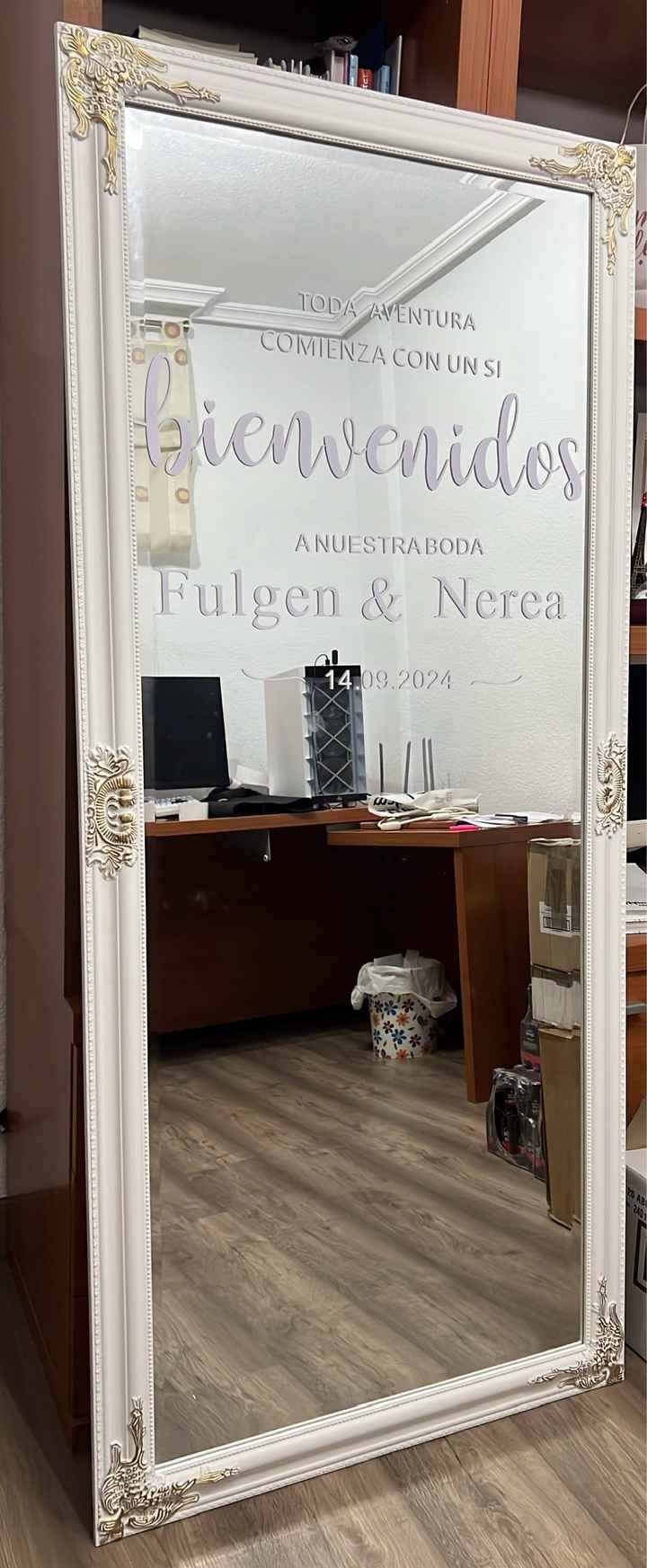 Espejo de bienvenida - 1