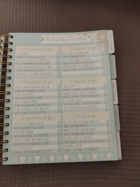 Agenda de boda 8