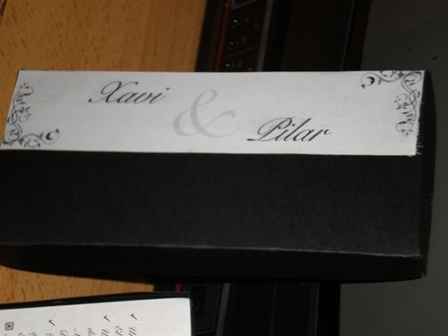 cajita invitación