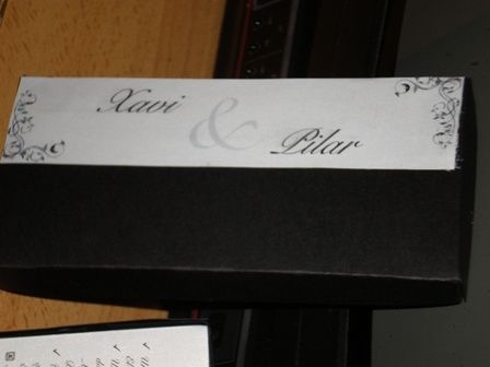 cajita invitación