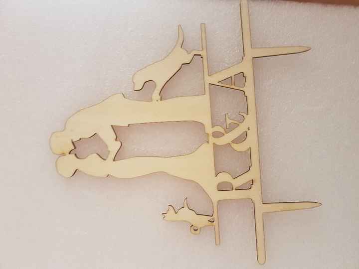 Me ha llegado el topper de la tarta( aliexpress) - 1