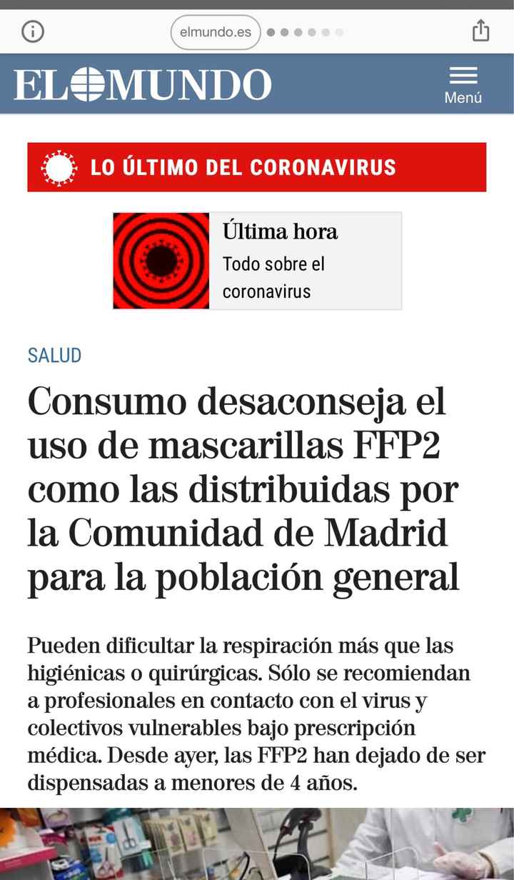 Mascarillas obligatorias - 1