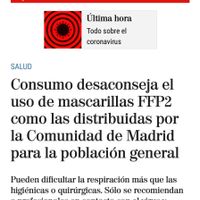 Mascarillas obligatorias - 1