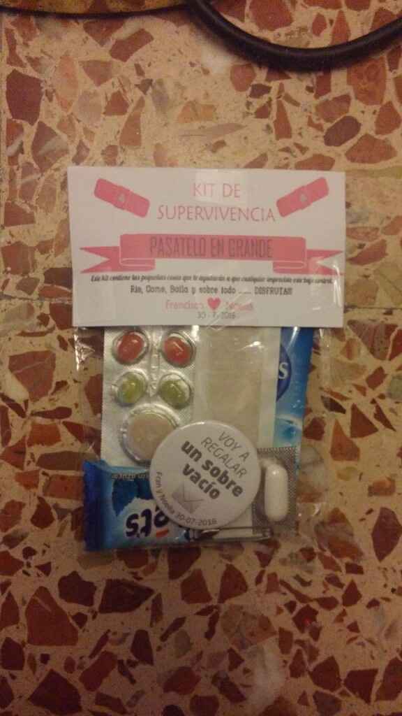 Mi kit supervivencia!! - 1