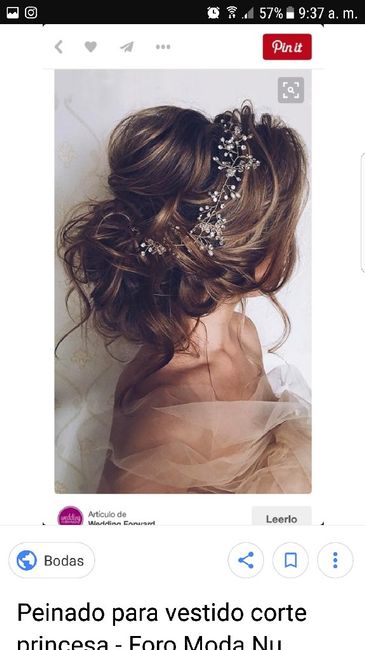 Dilema de Jaki ¿peinado con flores o bridal? 2