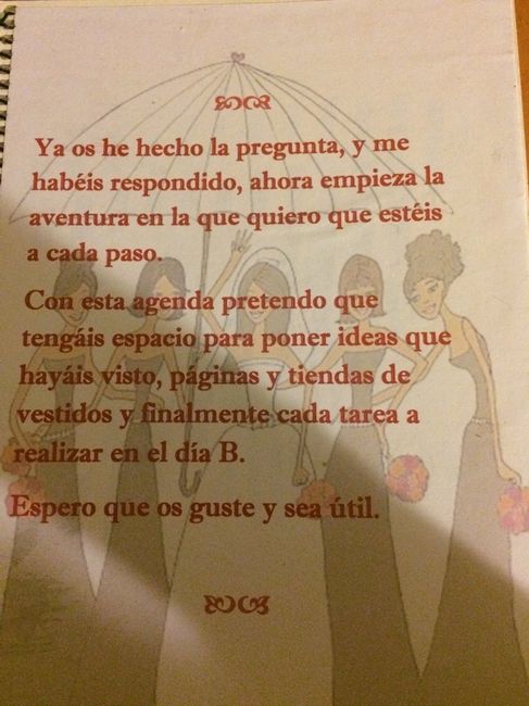 Tuneo agenda damitas de honor - 1