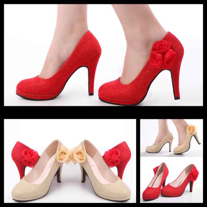 Zapatos novia rojos - 3