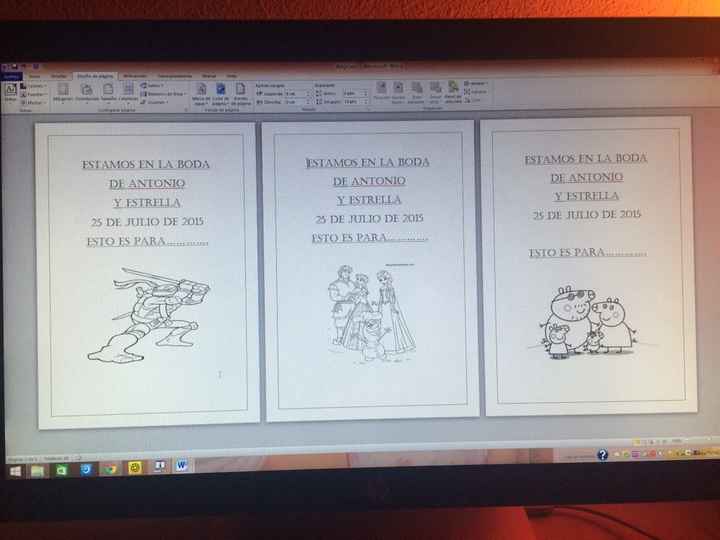 ¿qué actividades vais a hacer para los niños? ideas - 1