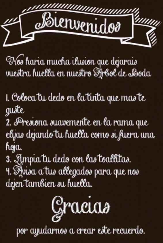 Instruciones de candy bar y arbol de huellas - 1