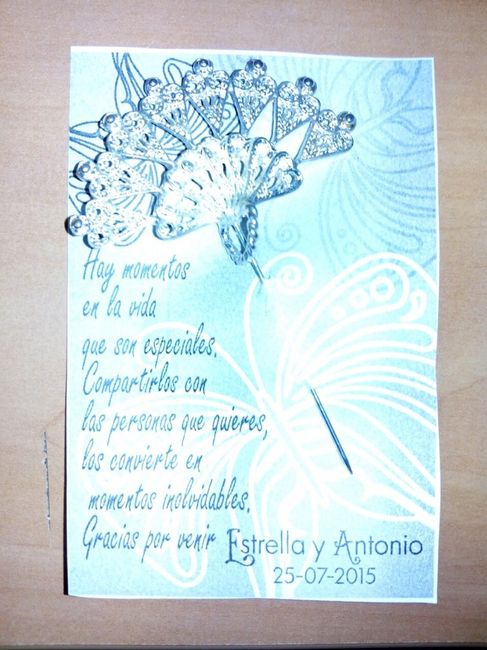 Habéis ido a alguna boda en la que no diesen alfileres¿? - 1