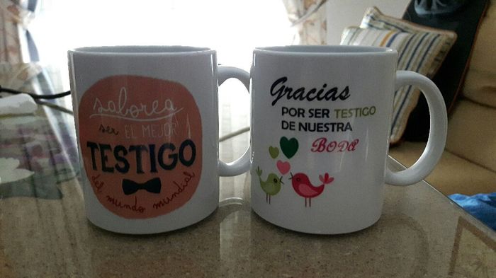 Regalo testigos. - 2