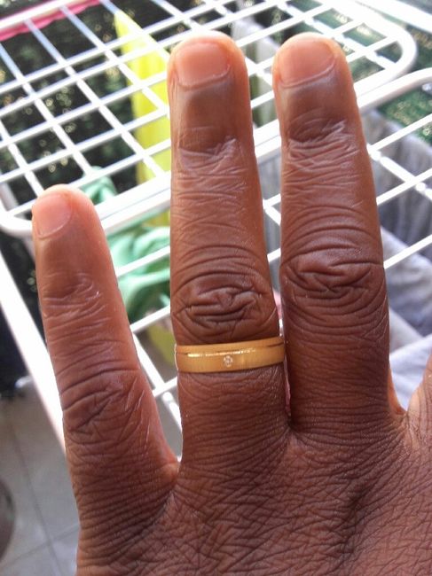Por fin tenemos  nuestros  Anillos - 4