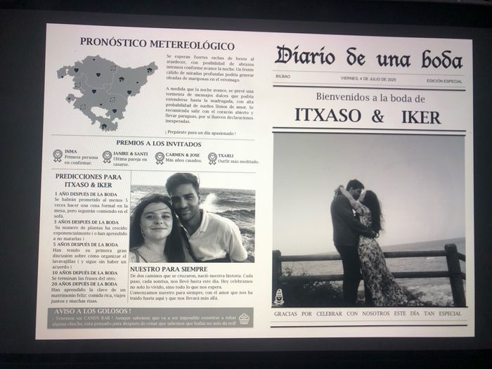 mi Periódico de boda 2