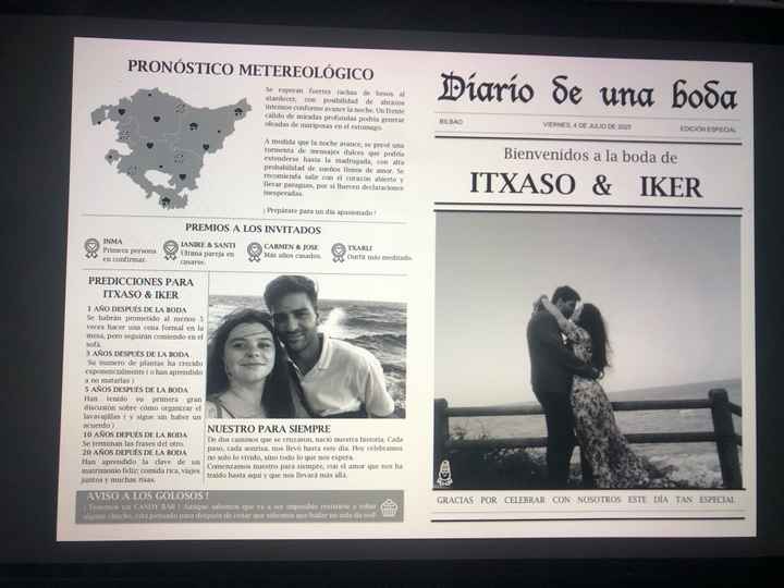 mi Periódico de boda - 2